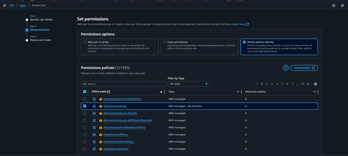 Choosing Permissions
